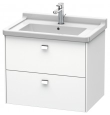 Тумба белый матовый 67 см Duravit Brioso BR414101018