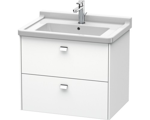 Тумба белый матовый 67 см Duravit Brioso BR414101018