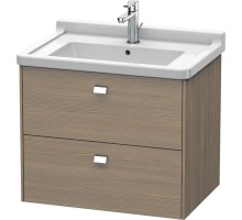 Тумба серый дуб 67 см Duravit Brioso BR414101035