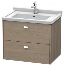 Тумба серый дуб 67 см Duravit Brioso BR414101035