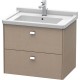 Тумба лен 67 см Duravit Brioso BR414101075