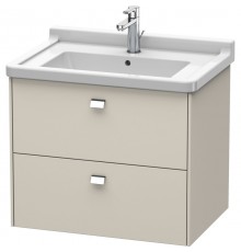 Тумба тауп матовый 67 см Duravit Brioso BR414101091