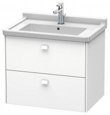 Тумба белый матовый 67 см Duravit Brioso BR414101818