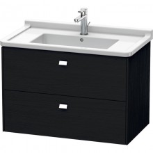 Тумба черный дуб 82 см Duravit Brioso BR414201016