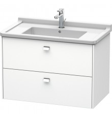 Тумба белый матовый 82 см Duravit Brioso BR414201018