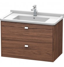 Тумба темный орех 82 см Duravit Brioso BR414201021