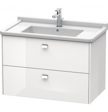 Тумба белый глянец 82 см Duravit Brioso BR414201022