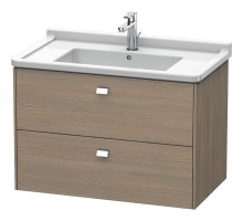 Тумба серый дуб 82 см Duravit Brioso BR414201035