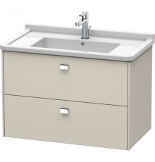 Тумба тауп матовый 82 см Duravit Brioso BR414201091