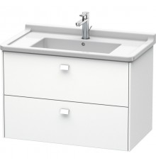 Тумба белый матовый 82 см Duravit Brioso BR414201818