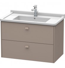 Тумба базальт матовый 82 см Duravit Brioso BR414204343