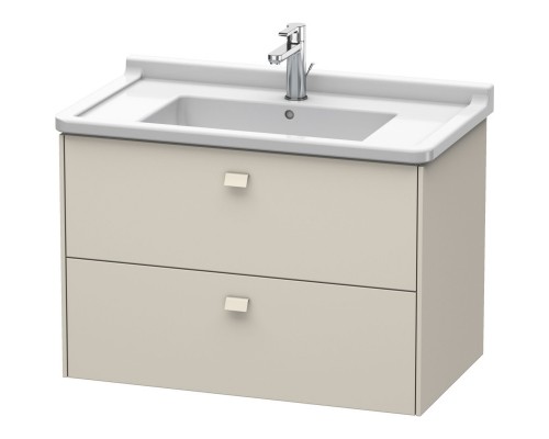 Тумба тауп матовый 82 см Duravit Brioso BR414209191