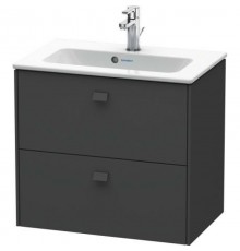 Тумба графит матовый 62 см Duravit Brioso BR411004949