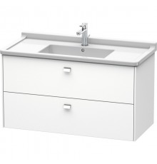 Тумба белый матовый 102 см Duravit Brioso BR414301018