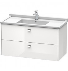 Тумба белый глянец 102 см Duravit Brioso BR414301022