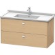 Тумба дуб 102 см Duravit Brioso BR414301030