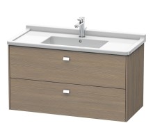 Тумба серый дуб 102 см Duravit Brioso BR414301035