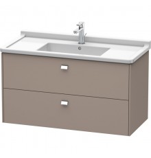 Тумба базальт матовый 102 см Duravit Brioso BR414301043