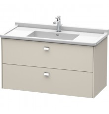 Тумба тауп матовый 102 см Duravit Brioso BR414301091