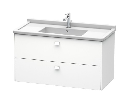 Тумба белый матовый 102 см Duravit Brioso BR414301818