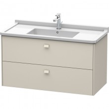 Тумба тауп матовый 102 см Duravit Brioso BR414309191