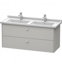 Тумба бетонно-серый матовый 122 см Duravit Brioso BR414400707