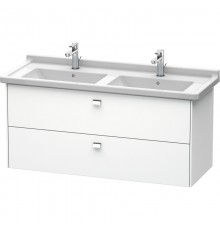 Тумба белый матовый 122 см Duravit Brioso BR414401018