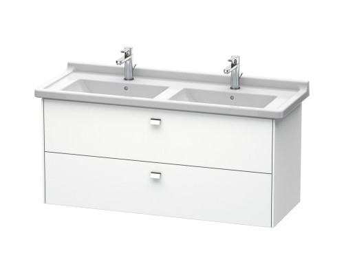 Тумба белый матовый 122 см Duravit Brioso BR414401018