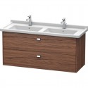 Тумба темный орех 122 см Duravit Brioso BR414401021 Тумба темный орех 122 см Duravit Brioso BR414401021