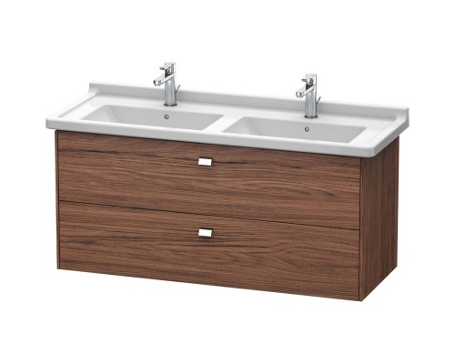 Тумба темный орех 122 см Duravit Brioso BR414401021