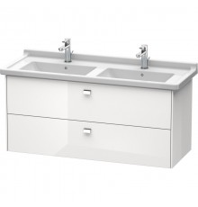 Тумба белый глянец 122 см Duravit Brioso BR414401022