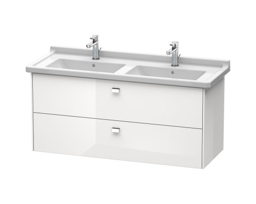 Тумба белый глянец 122 см Duravit Brioso BR414401022