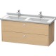 Тумба дуб 122 см Duravit Brioso BR414401030