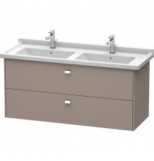 Тумба базальт матовый 122 см Duravit Brioso BR414401043