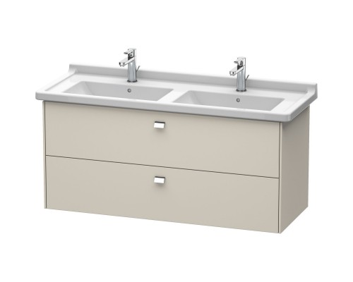 Тумба тауп матовый 122 см Duravit Brioso BR414401091