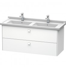 Тумба белый матовый 122 см Duravit Brioso BR414401818