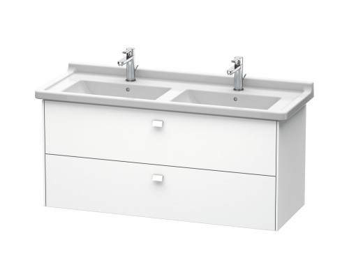 Тумба белый матовый 122 см Duravit Brioso BR414401818