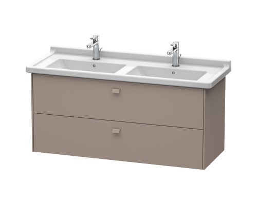 Тумба базальт матовый 122 см Duravit Brioso BR414404343