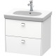 Тумба белый матовый 62 см Duravit Brioso BR414501018