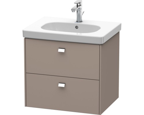 Тумба базальт матовый 62 см Duravit Brioso BR414501043