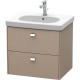 Тумба лен 62 см Duravit Brioso BR414501075