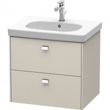 Тумба тауп матовый 62 см Duravit Brioso BR414501091