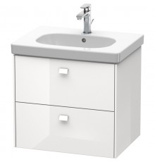 Тумба белый глянец 62 см Duravit Brioso BR414502222