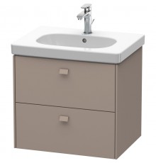 Тумба базальт матовый 62 см Duravit Brioso BR414504343