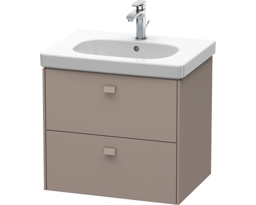 Тумба базальт матовый 62 см Duravit Brioso BR414504343