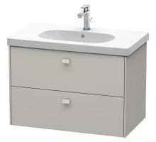 Тумба бетонно-серый матовый 82 см Duravit Brioso BR414600707