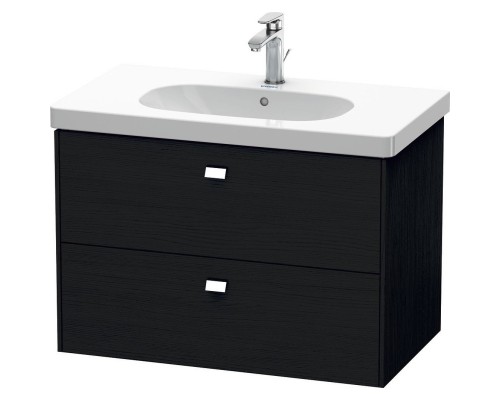 Тумба черный дуб 82 см Duravit Brioso BR414601016