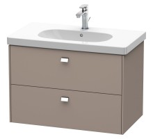 Тумба базальт матовый 82 см Duravit Brioso BR414601043