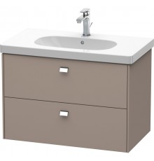 Тумба базальт матовый 82 см Duravit Brioso BR414601043