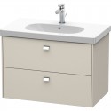 Тумба тауп матовый 82 см Duravit Brioso BR414601091 Тумба тауп матовый 82 см Duravit Brioso BR414601091